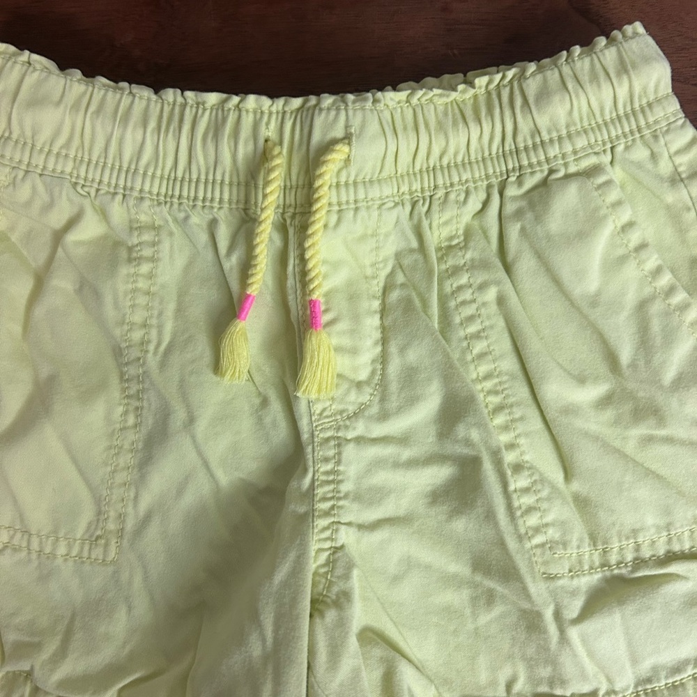 GAP KIDS Yellow Cargo Shorts Relaxed Fit, Size S - Picture 3 of 5